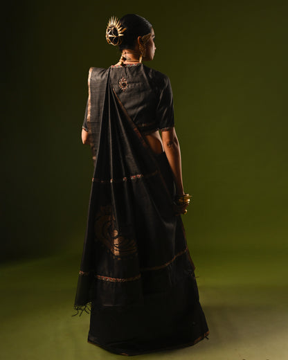 AJAYA HANDLOOM EMBROIDERED BLOUSE