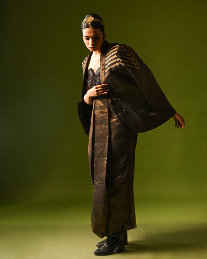 TARANG HANDLOOM CHANDERI JACKET