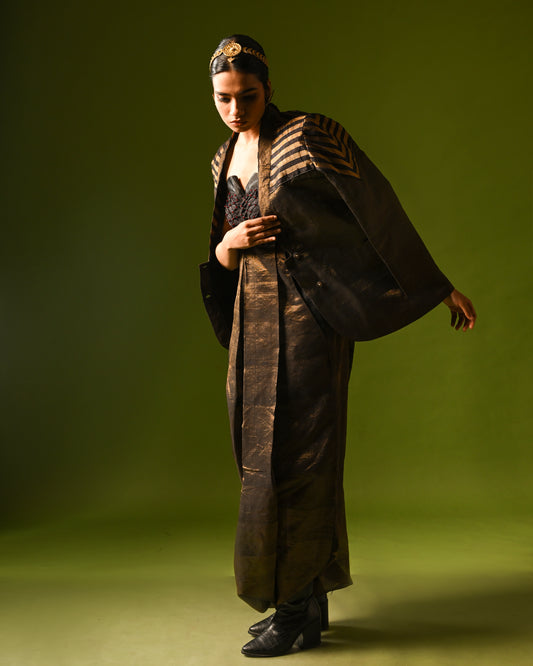 TARANG HANDLOOM CHANDERI JACKET