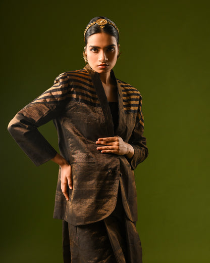TARANG HANDLOOM CHANDERI JACKET