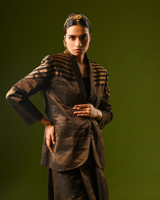 TARANG HANDLOOM CHANDERI JACKET