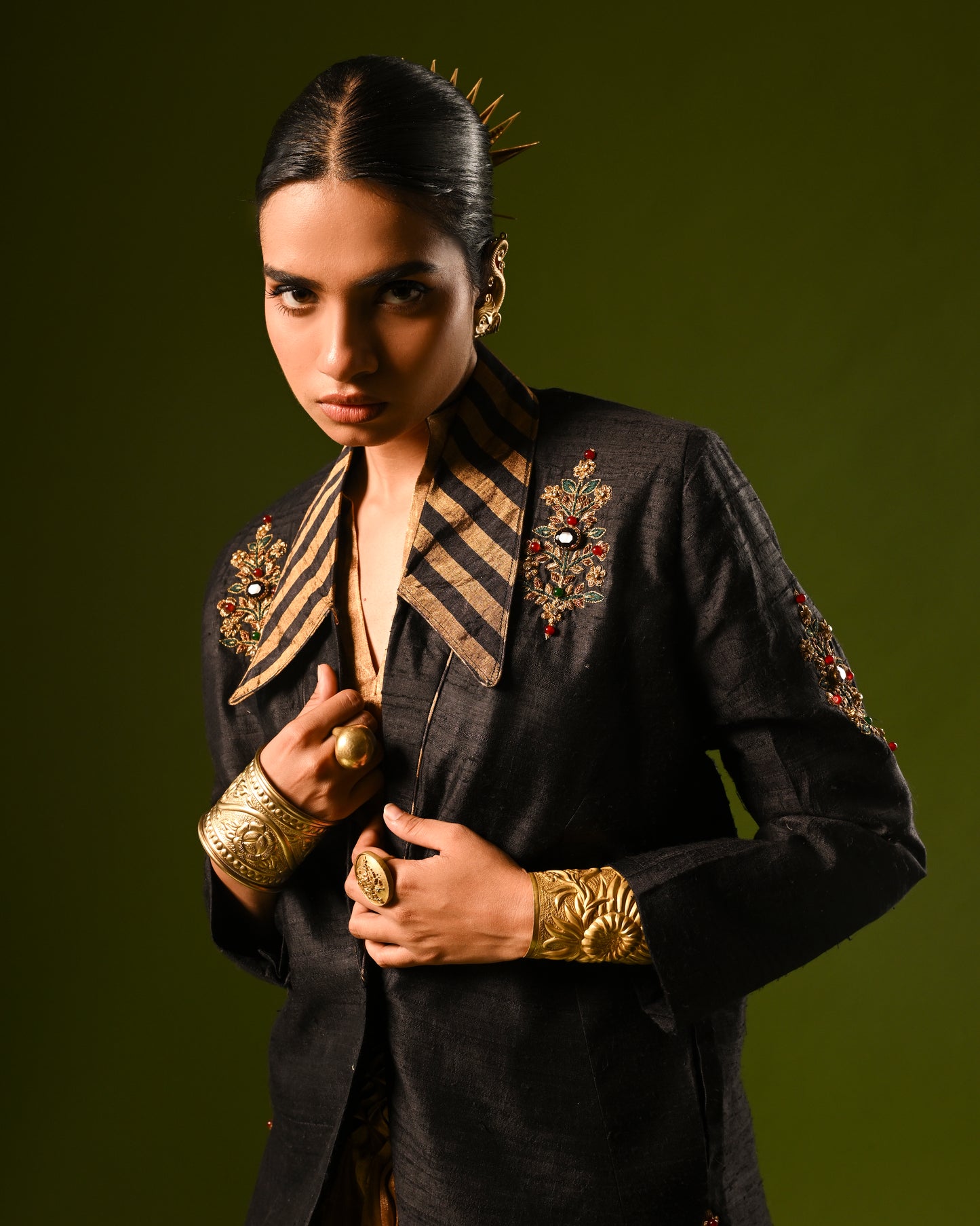 VANYA HANDLOOM EMBROIDERED JACKET