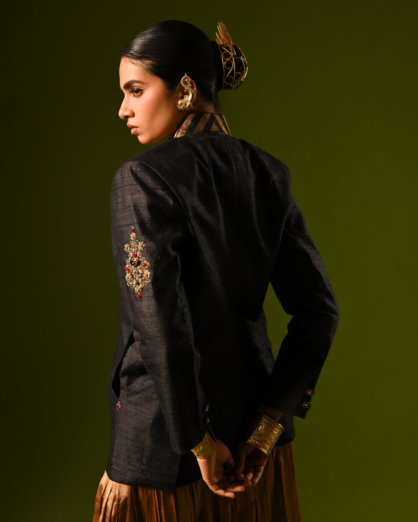 VANYA HANDLOOM EMBROIDERED JACKET