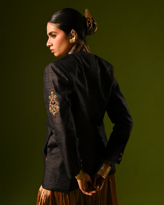 VANYA HANDLOOM EMBROIDERED JACKET