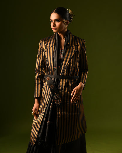ANAYA HANDLOOM TRENCH COAT